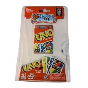 2021 Super Impulse World's Smallest Uno Mini Game